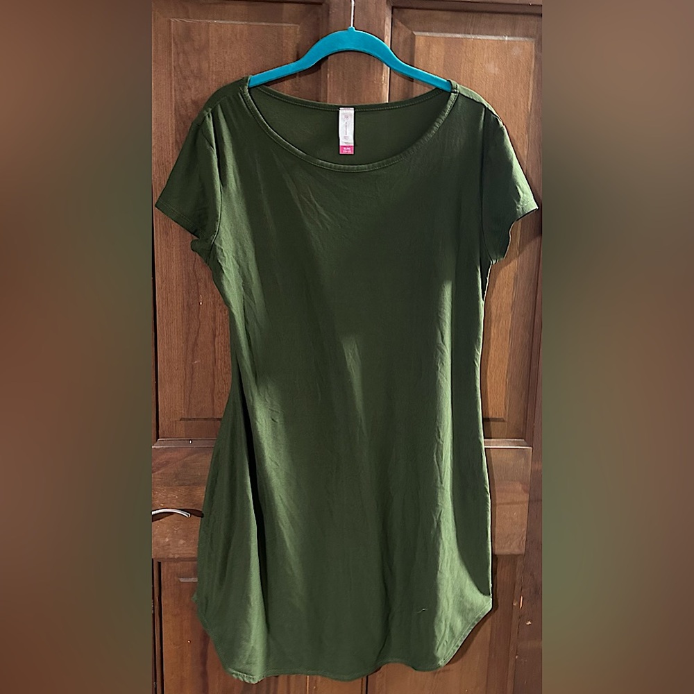 Short Green Dress